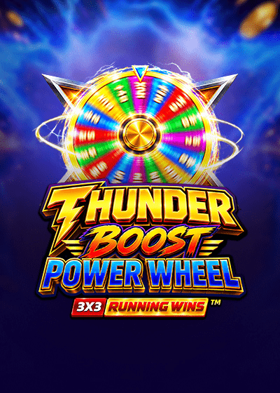 Thunder Boost Power Wheel RUNNING WINS slots